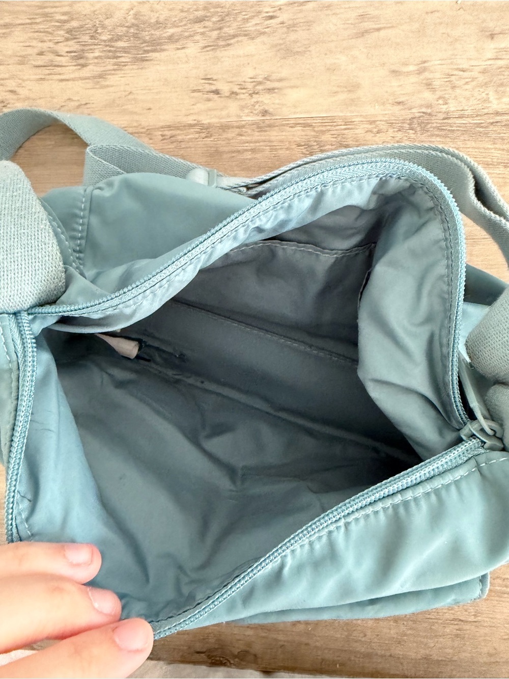 Sage Green Utility Cargo Pocket Crossbody Bag Y2K - Picture 5 of 8